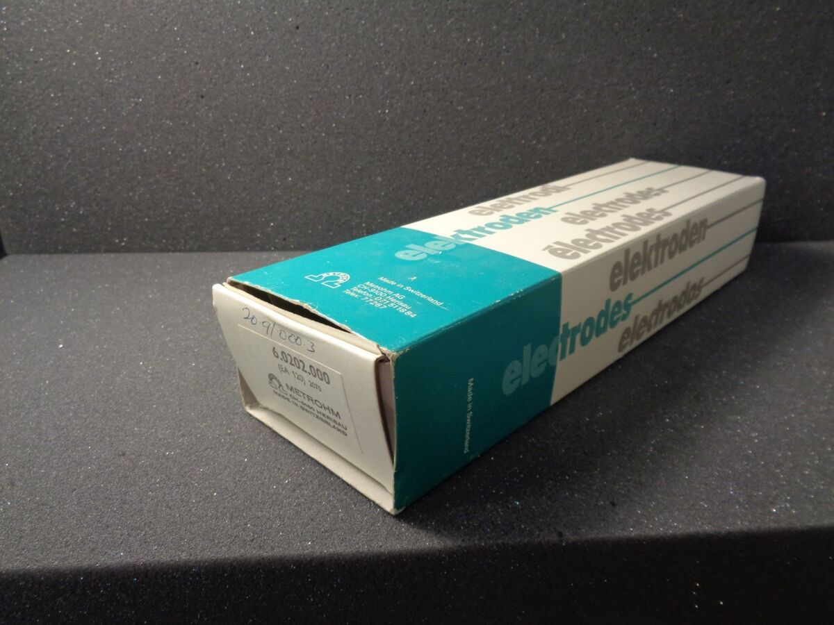 NEW Brinkmann Metrohm Combined pH Glass Electrode 6.0202.100