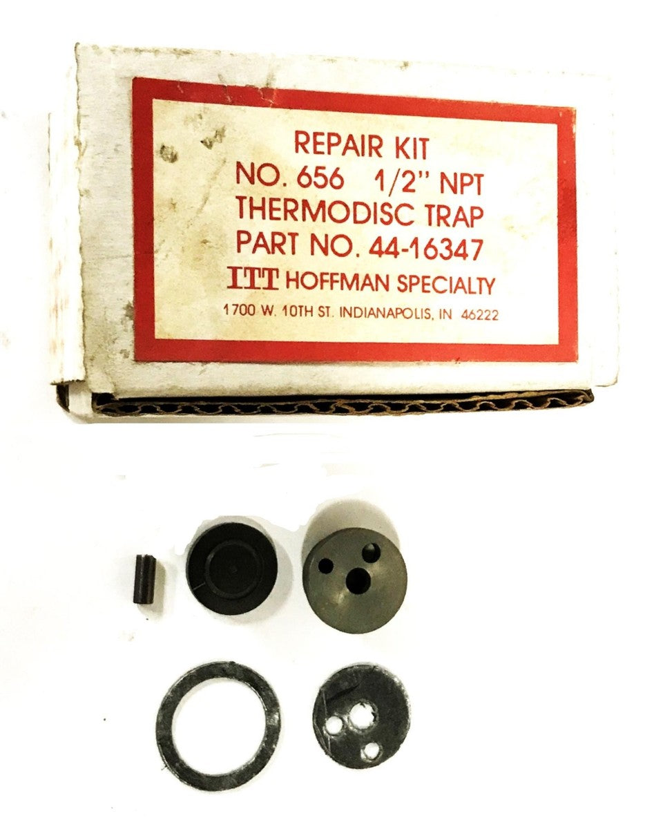 Hoffman 1/2 inch Thermodisc Trap No. 656 Repair Kit 44-16347 NOS