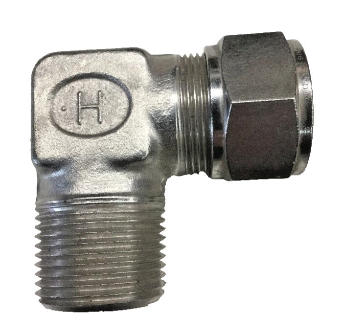 HOKE GYROLOK 12LM12-316 Male Elbow 3/4" Tube Compression X 3/4" Male NPT Thread