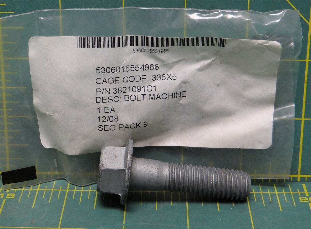 (11) 1/2"-13 x 2" Steel Partially Threaded Hex Flange Bolt NSN 5306-01-556-6401