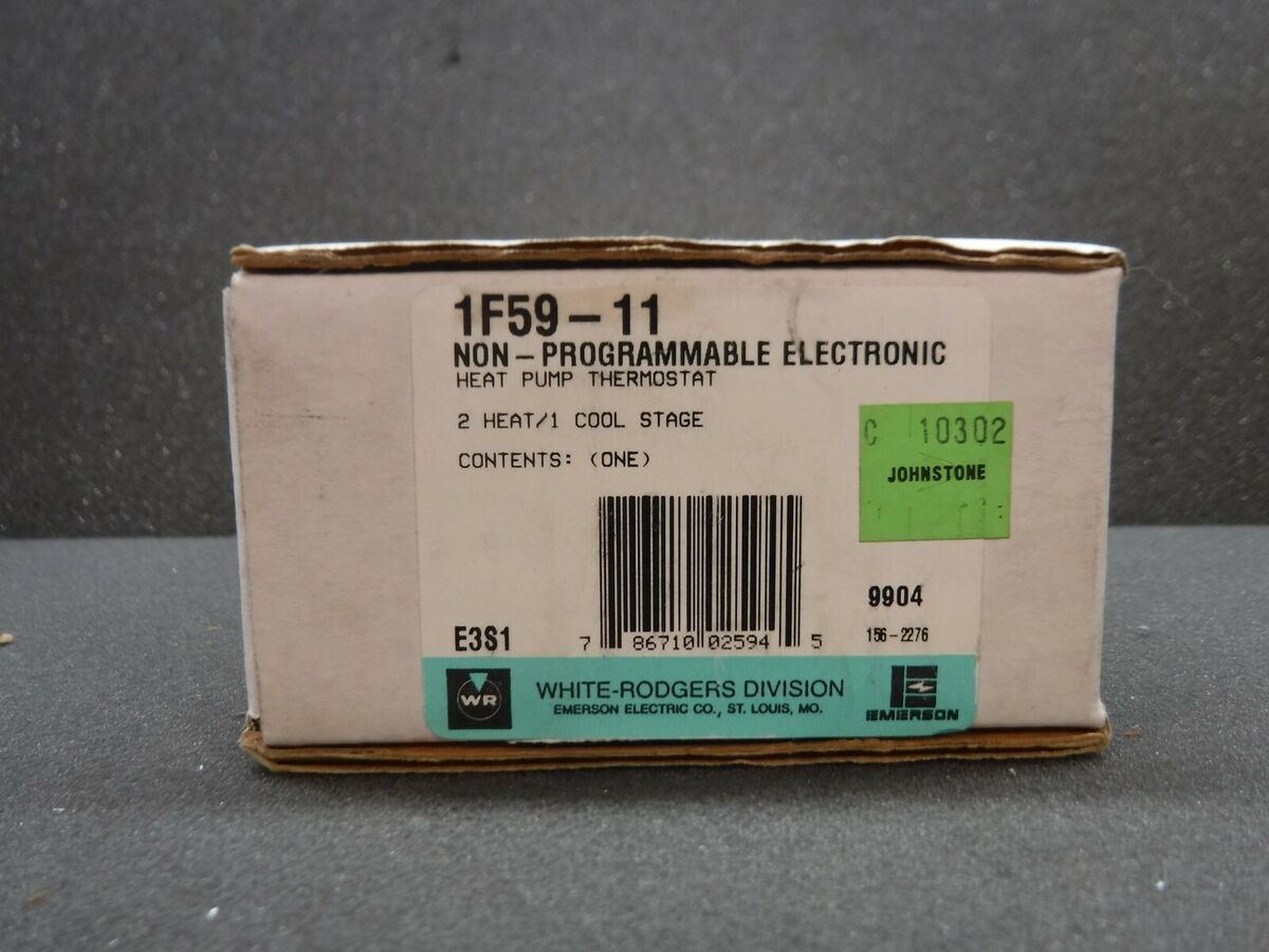 White-Rodgers Division, 1F59-11, E3S1, 9904, Electric Thermostat (New)
