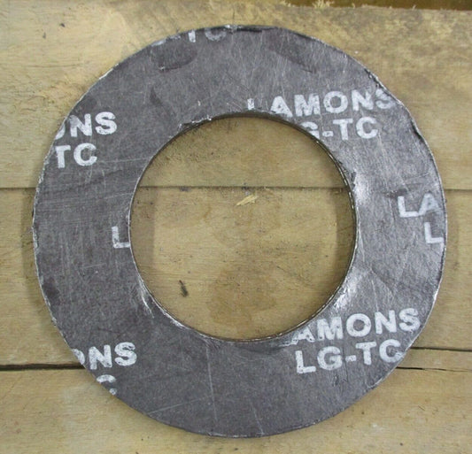 (8) LAMONS LG-TC 2" Class 300-600 Flexible Graphite Ring Gasket 1/8" Thick