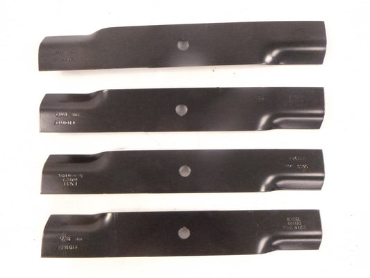 4 Pack OEM Hustler 601123 Mower Blades for Fastrak SD SDX 48" Decks