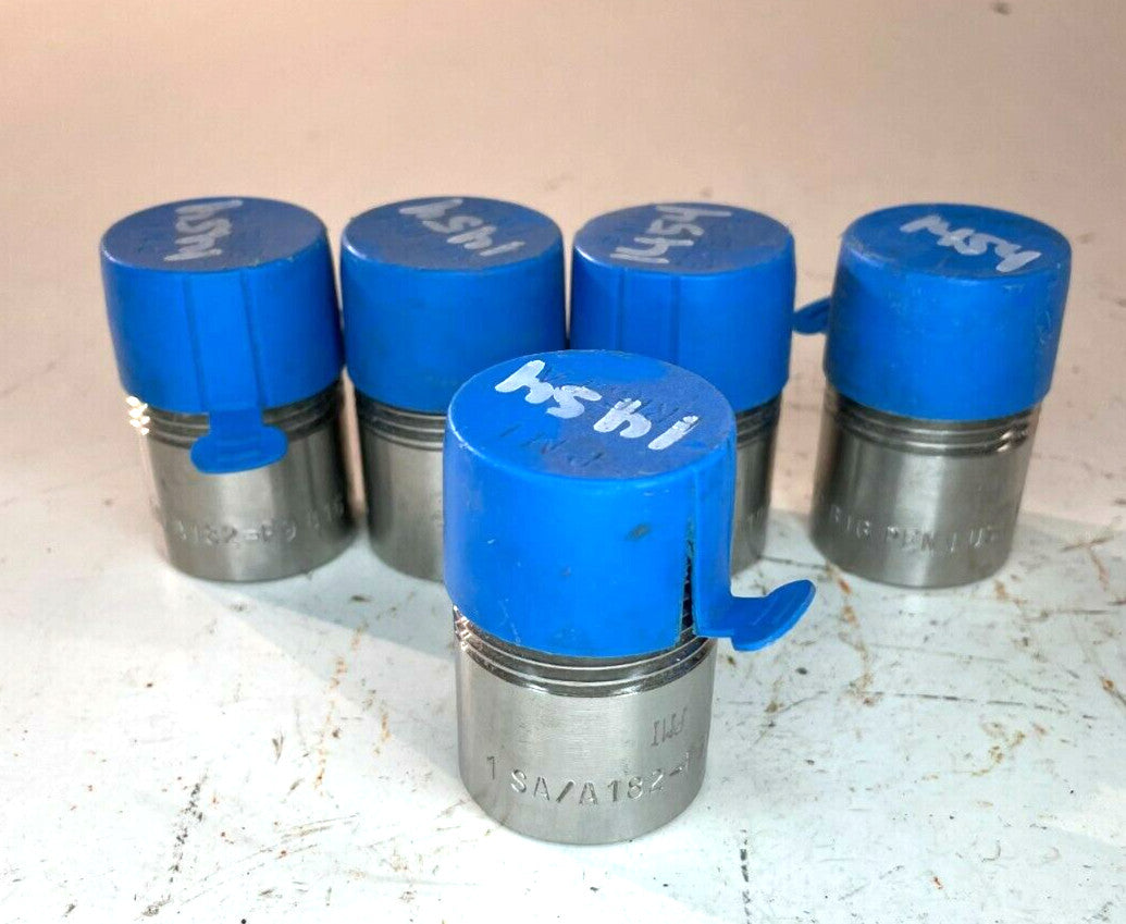 PLUG | Solid Round Head | 3/4" Pipe Size | SA/182 F9 Chrome | (LOT of 5)
