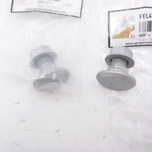 2 Pack Genuine AGCO Holding Bolts FEL430792 for Massey Ferguson DM204-357