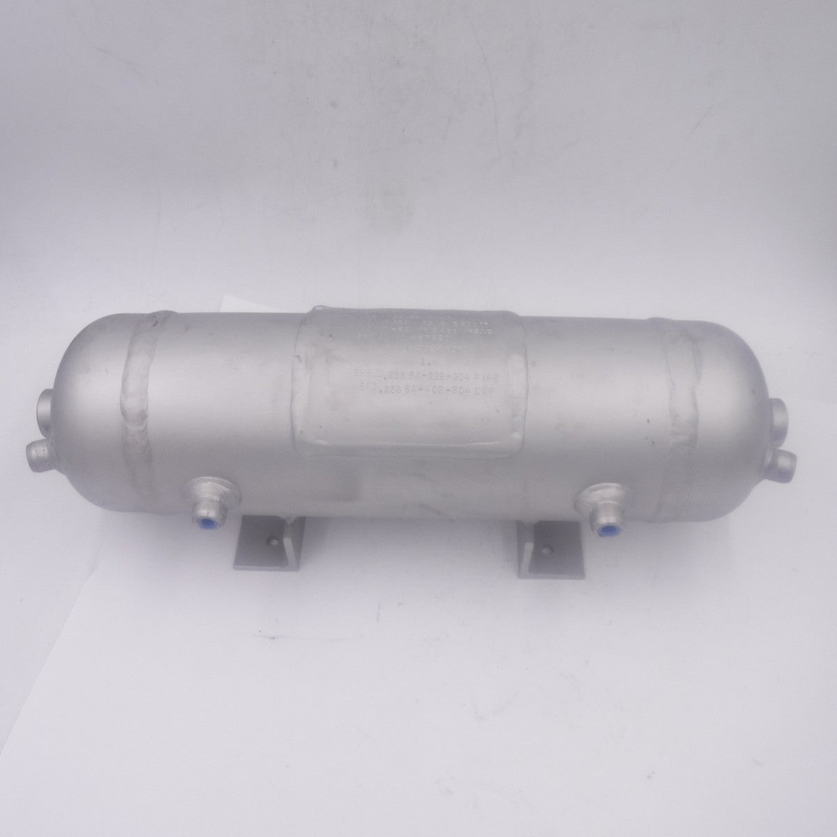 Hanson Tank 304 Stainless Steel Air Tank 1.6 Gallons MAWP 480 PSIG 7 Ports
