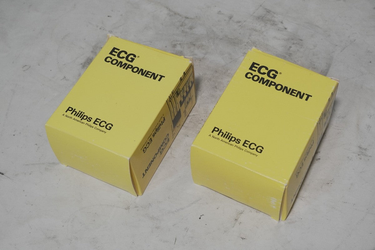 Lot of 2 ECG 6102 silicon rectifiers, 600V, 550A, thread end is K