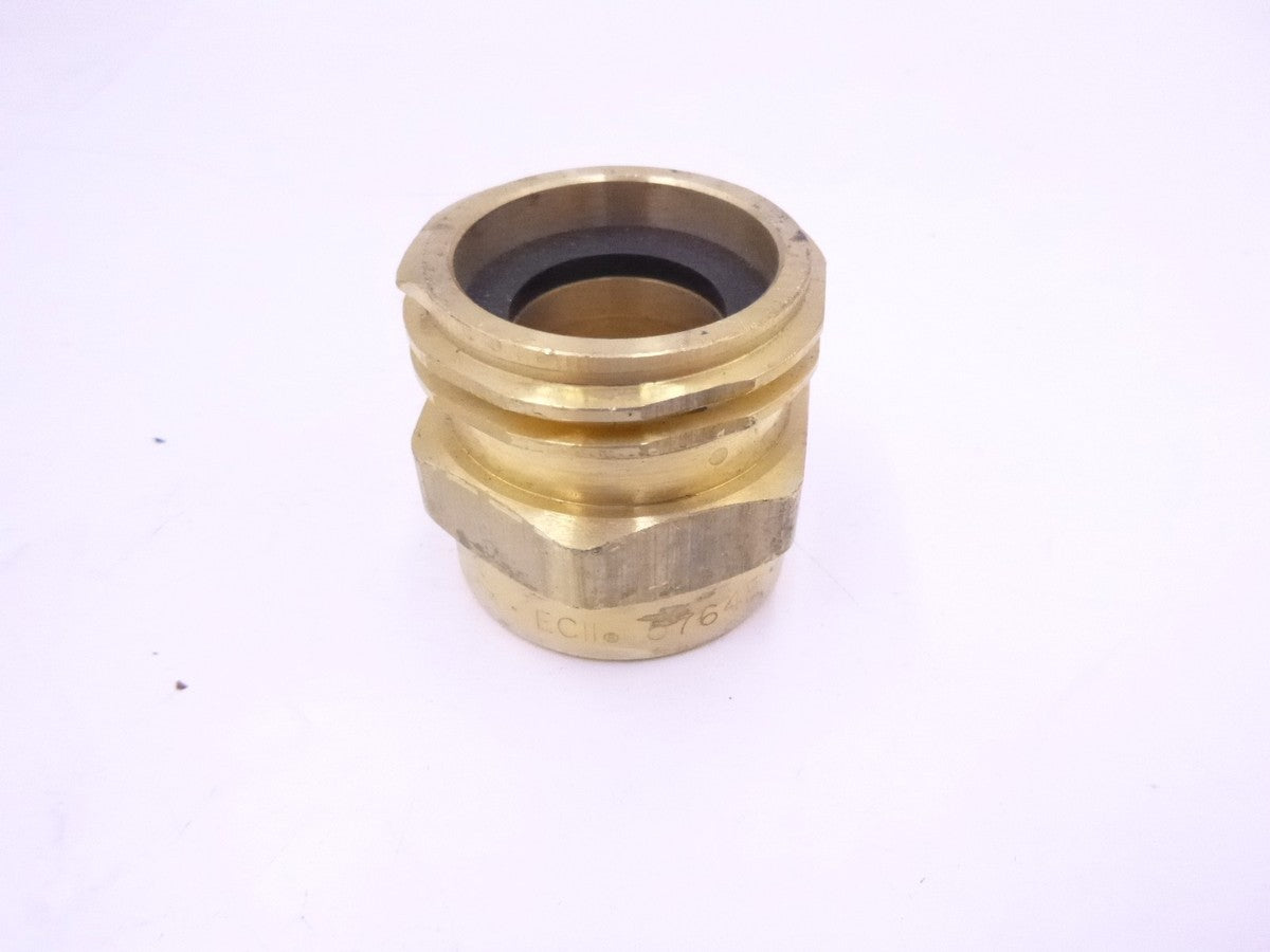 ECII 5764E 1-3/4"M Acme x 1" FPT Brass Adapter