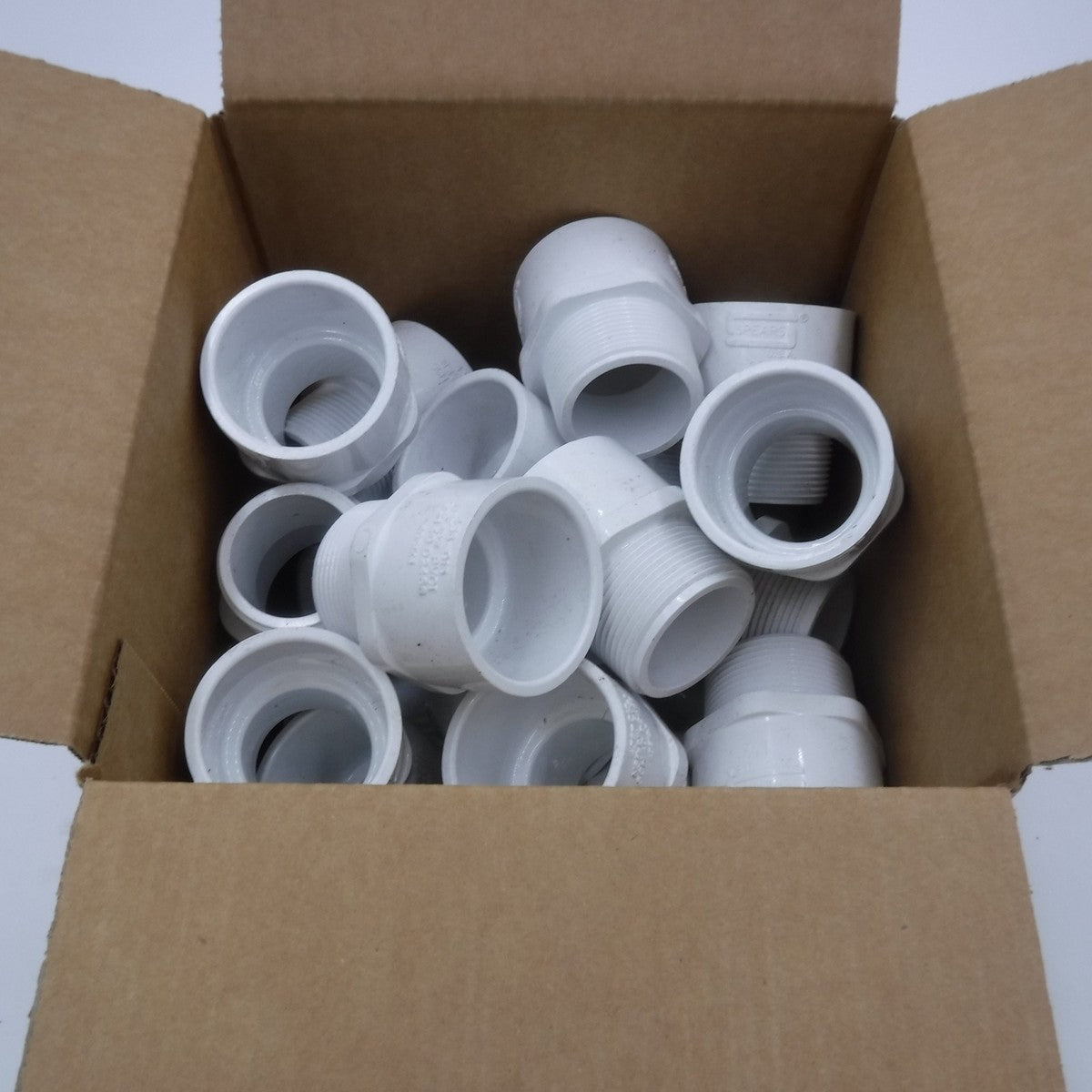 25 Pack Spears 1-1/2" PVC SCH 40 Male Adapter 436-015
