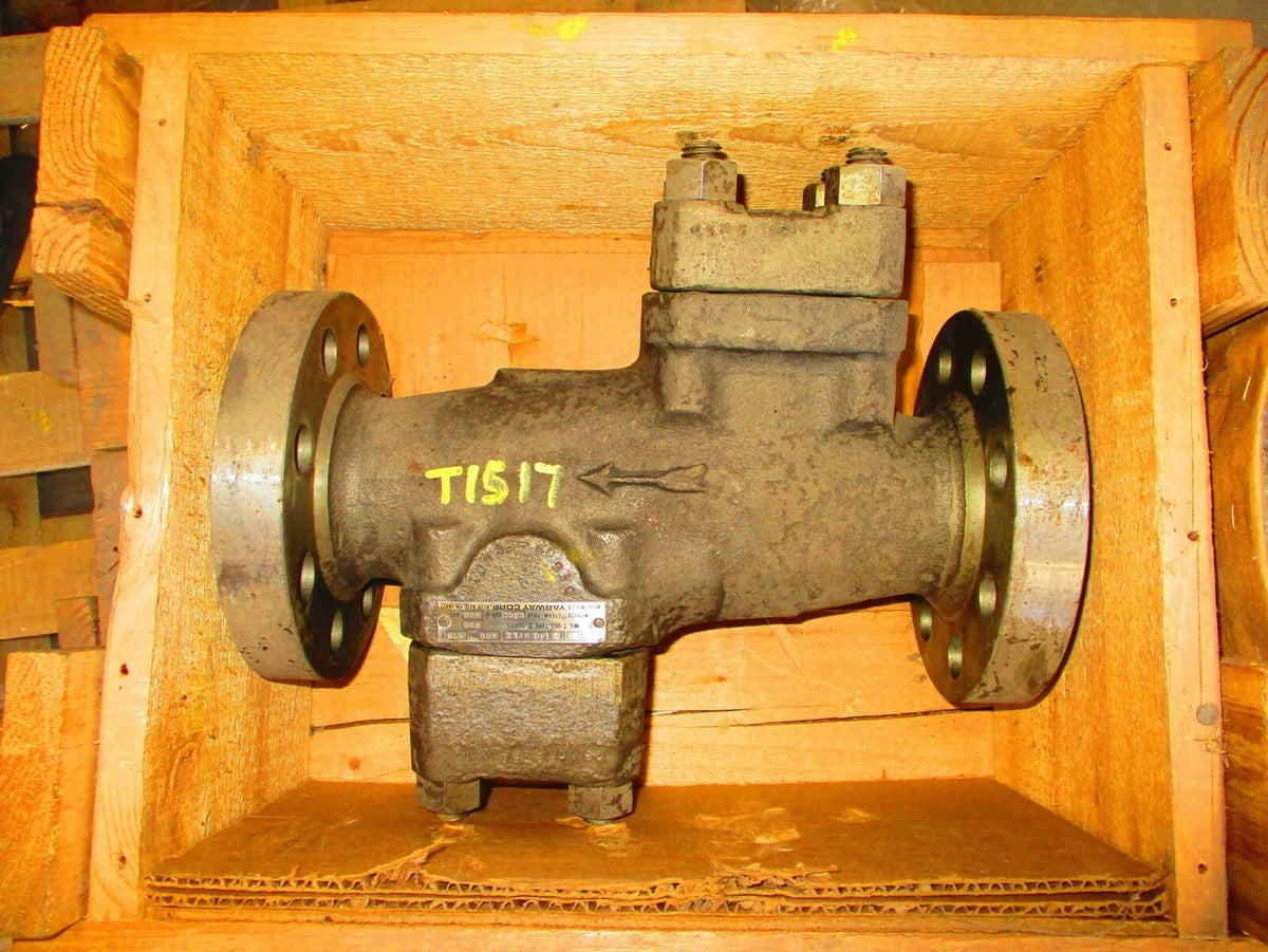 YARWAY 2" FLANGED END C-140-GFLE MIL-T-960 TYPE 2 SERIES IMPULSE STEAM TRAP 