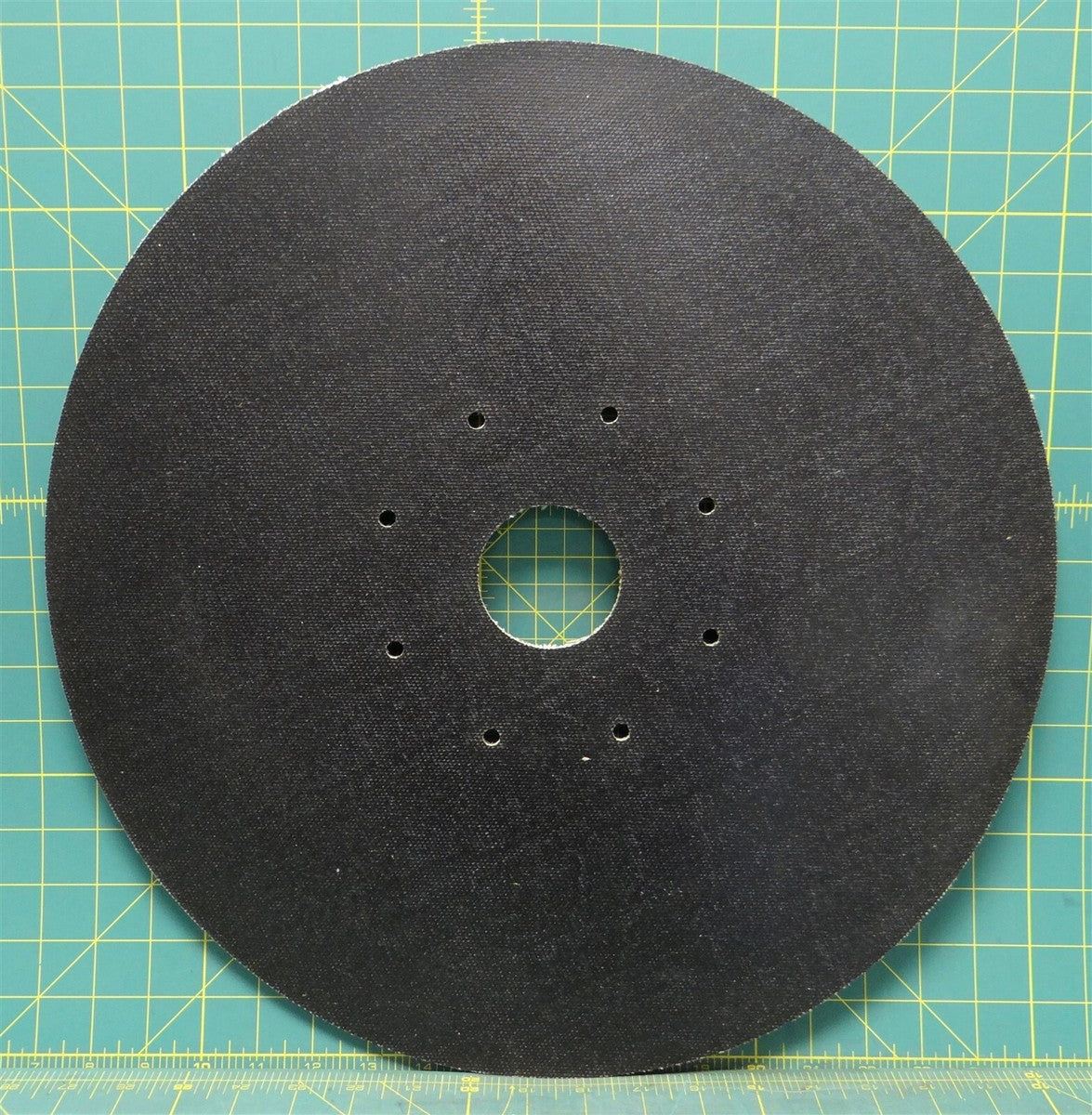 18" Floor Buffer Waxer Polisher Zamboni Rubber Canvas Drive Pad PN: G00-68-F18