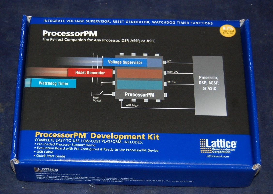 Lattice Semiconductor PACPOWR605-P-EVN Processor PM Development Kit