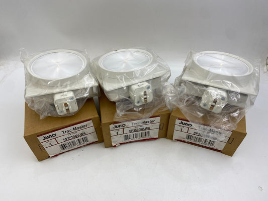 3Pc Set Juno Lighting Group Trac-Master SP35709V-WH Narrow Flood LED 3000K Temp
