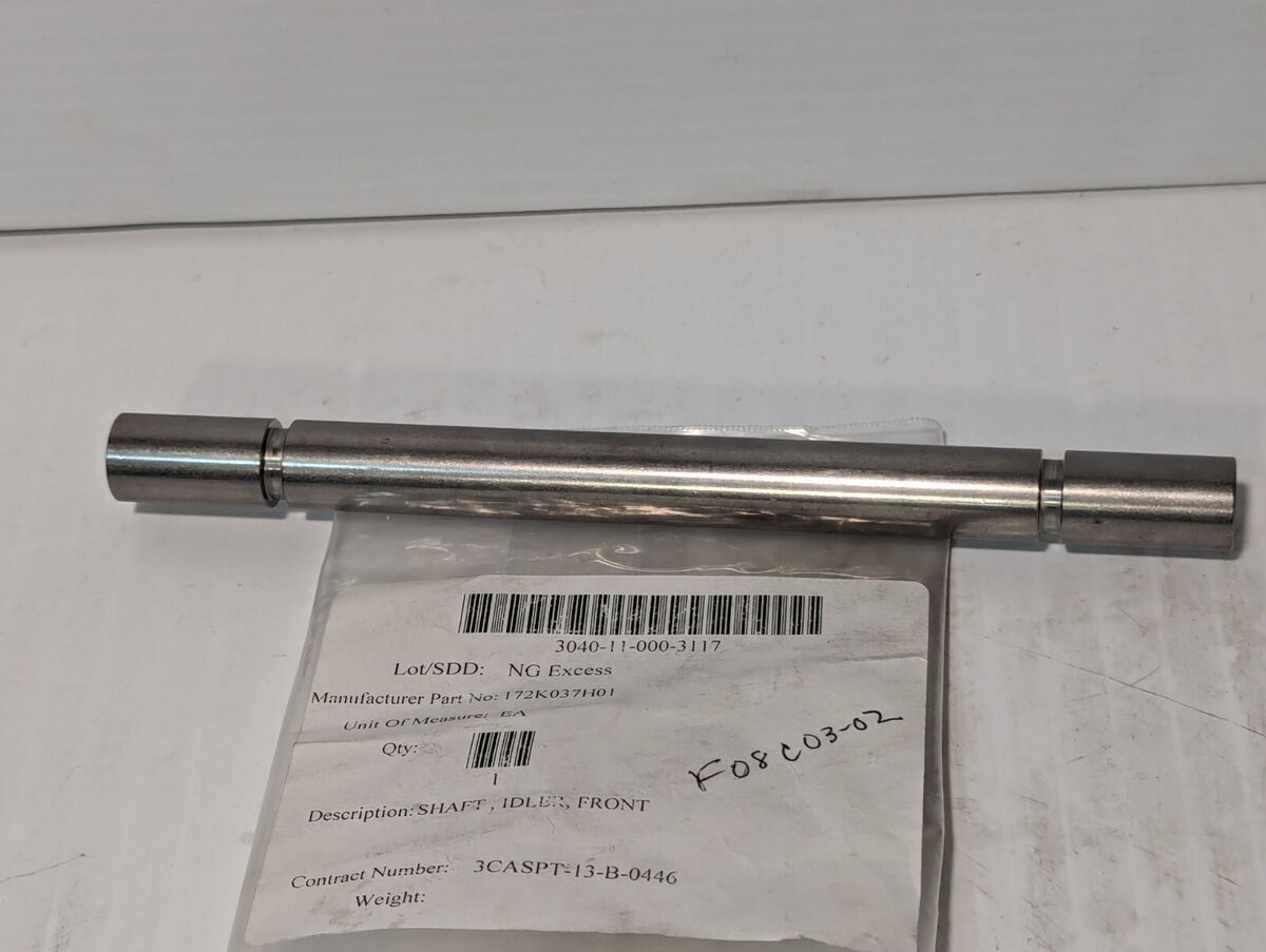 3040-11-000-3117 172K037H01 Front Idler Shaft 