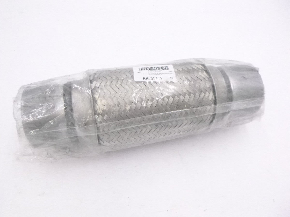 RP Remarkable Power 3" x 8" x 12"OAL Stainless Steel Exhaust Flex Pipe
