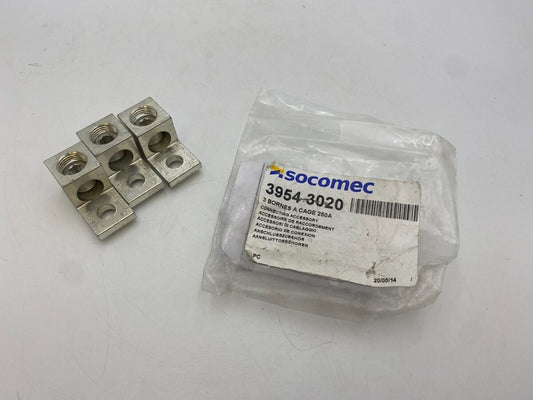 3PC CMC LA-300R Mechanical Lug Aluminum CU9AL 300KCMIL-6 AWG Single Conductor