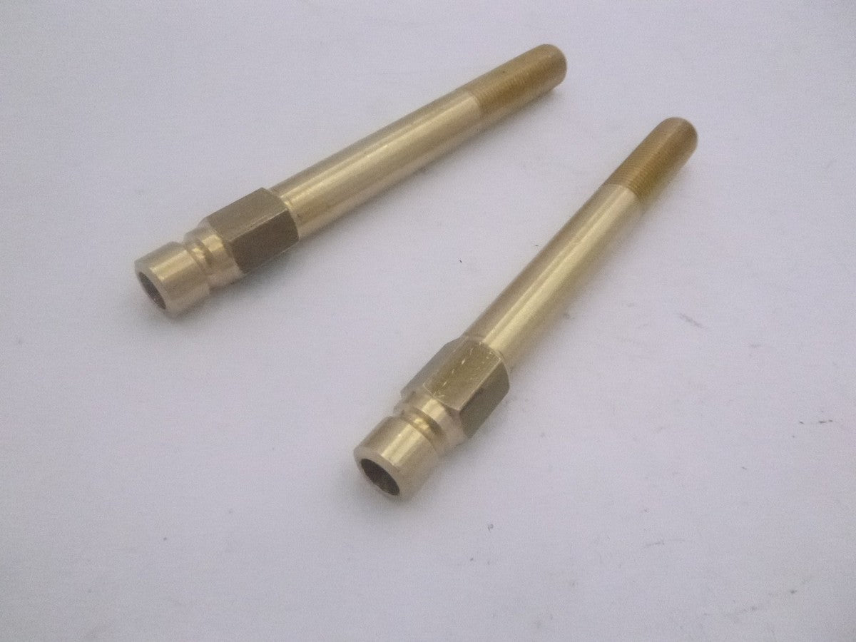 2 Pack Parker Hydraulic Hose Male Pipe Thread Extended Nipple