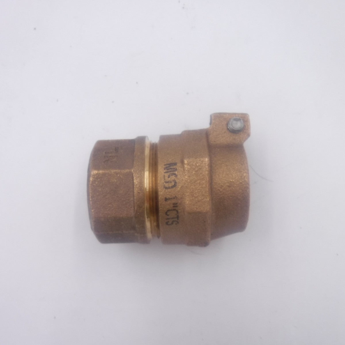 AY McDonald 74754-22 Brass NL No Lead Adapter 1" CTS x 1" FNPT 5141-135