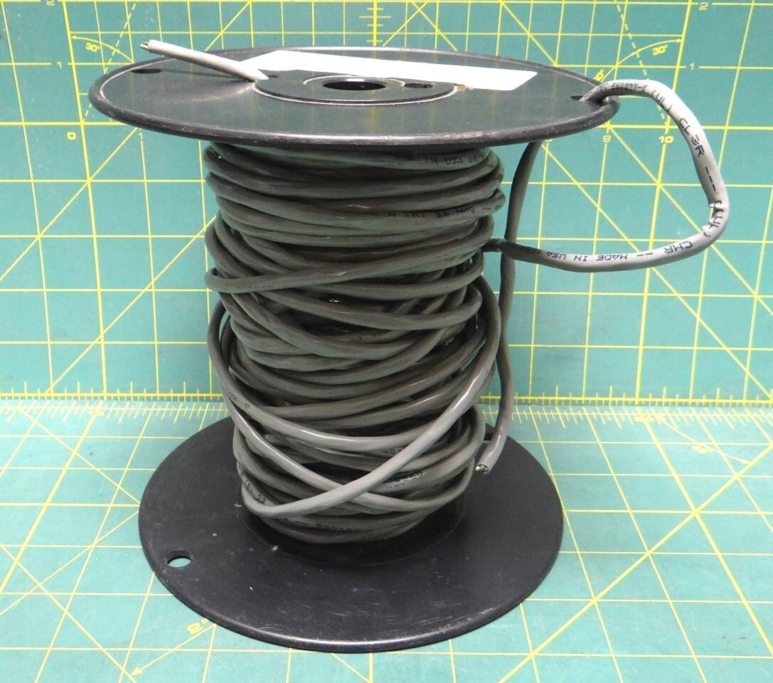 75 ft. Carol Brand E2006S.18.10 6 Conductor Cable Gray 22 AWG Foil