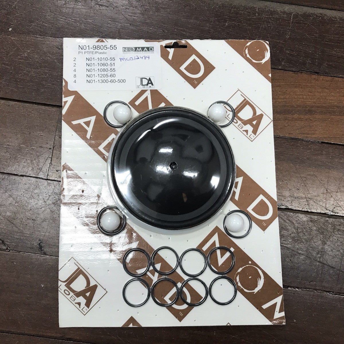 NOMAD N01-9805-55 REPAIR KIT Pump P1 PTFE/Plastic N01-1010-55 1060-51 1080-55