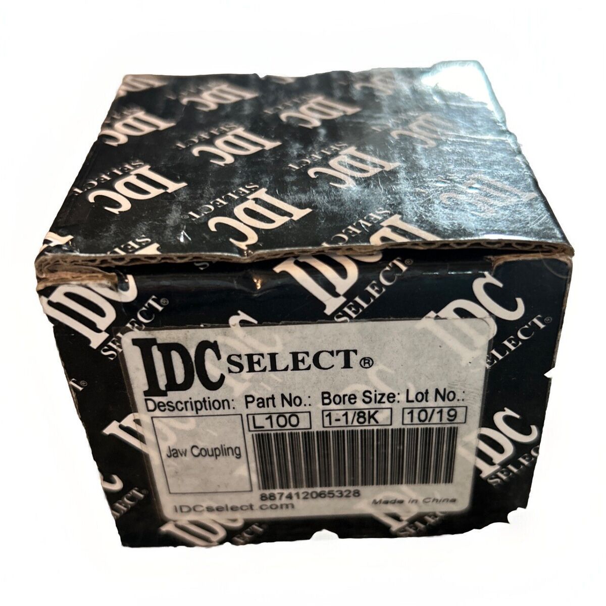 IDC Select L100-1-1/8K Jaw Coupling. NEW IN BOX!           AE