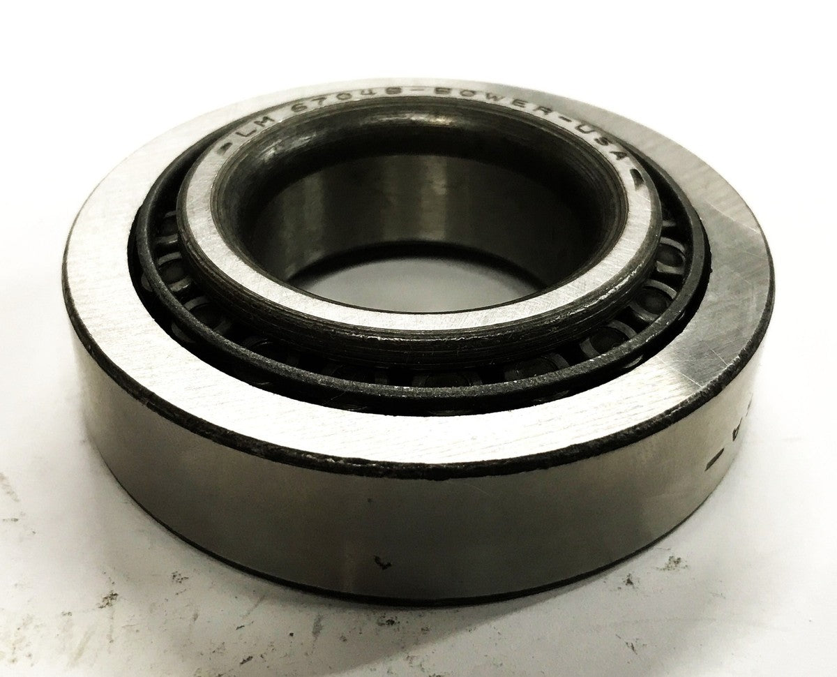 Bower Tapered Roller Bearing Cone and Cup LM67048/LM67019 NOS