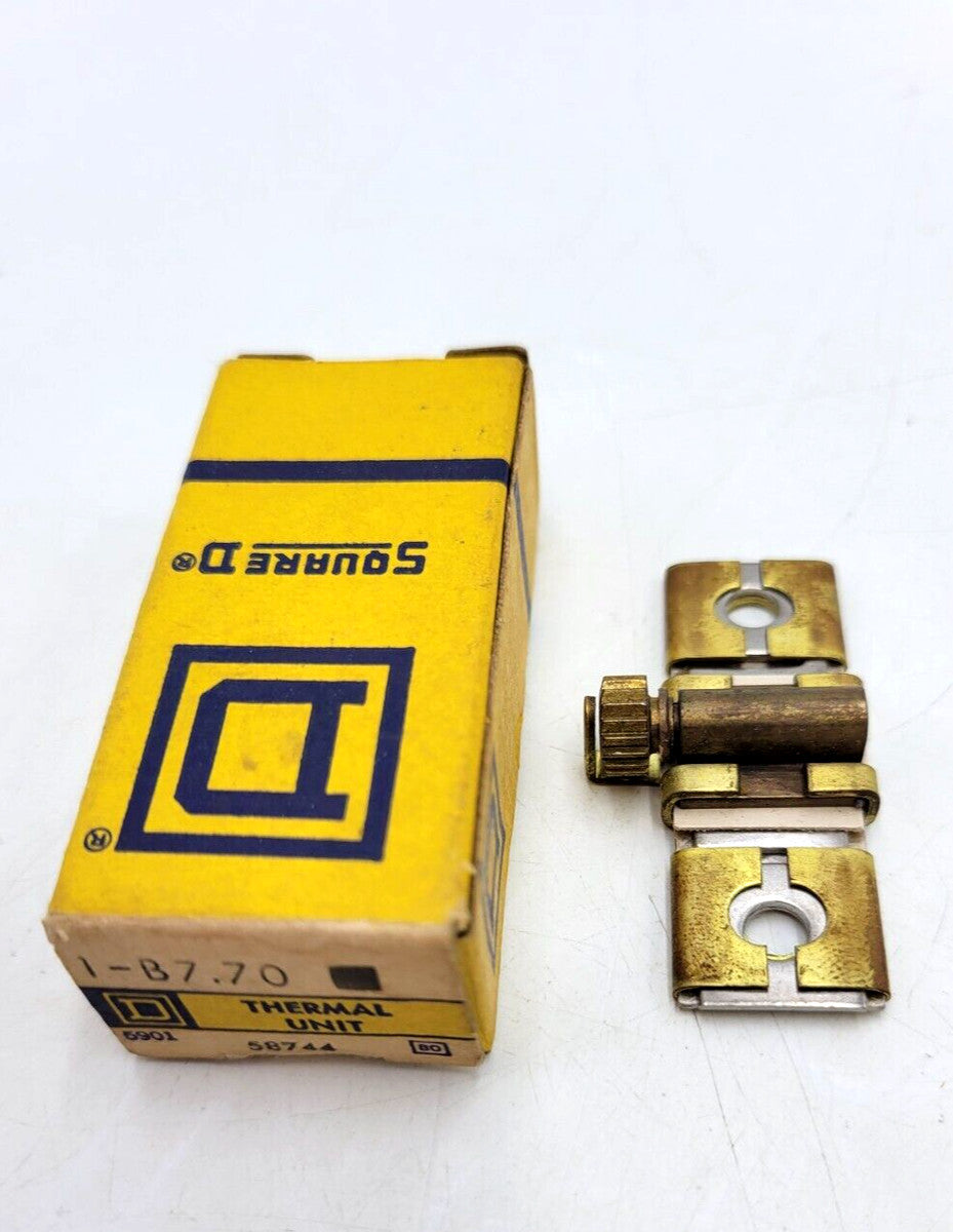 1 Piece Square D B7.70 Overload Relay Thermal Unit 5.3-5.73 Amp Heater Element
