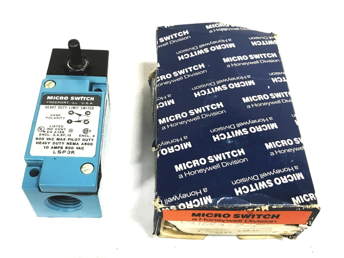 Micro Switch Heavy Duty LS Limit Switch LSP3K NOS – SPMX SOLUCIONES ...