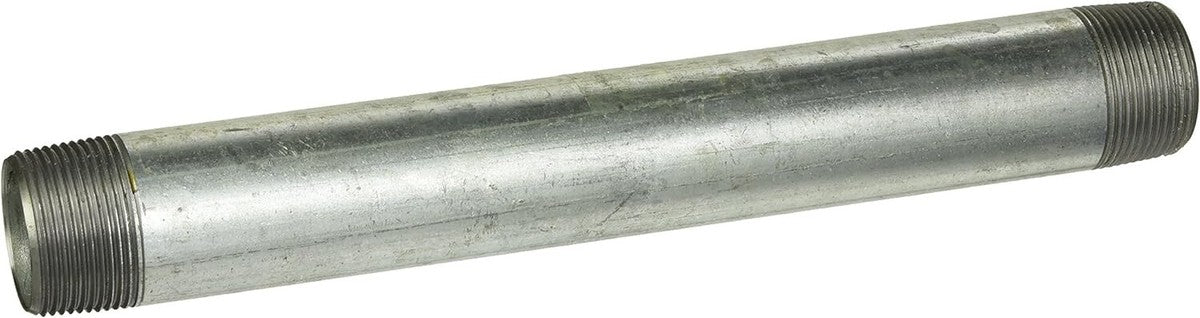 TOPAZ 645412 OR EQUAL 1-1/4" X 12" GALVANIZED NIPPLE