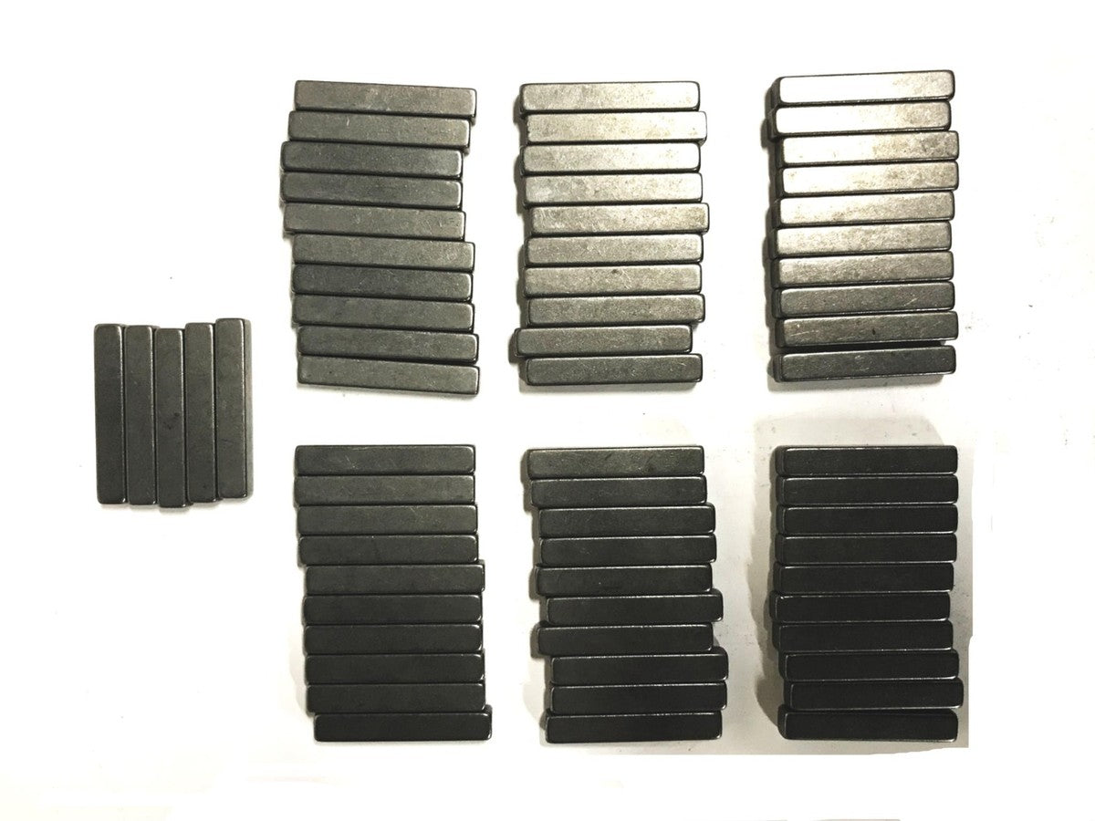 Unbranded 1/4 inch x 1-1/2 inch Machine Key Dowel Pins [Lot of 65] NOS