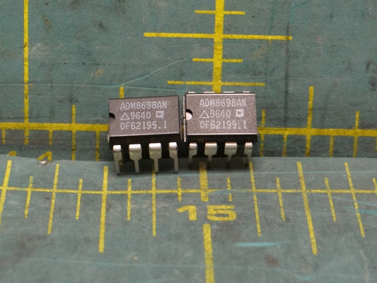 2 Piece Analog Devices Inc. ADM8698AN Supervisor Push-Pull, Totem Pole 8-PDIP