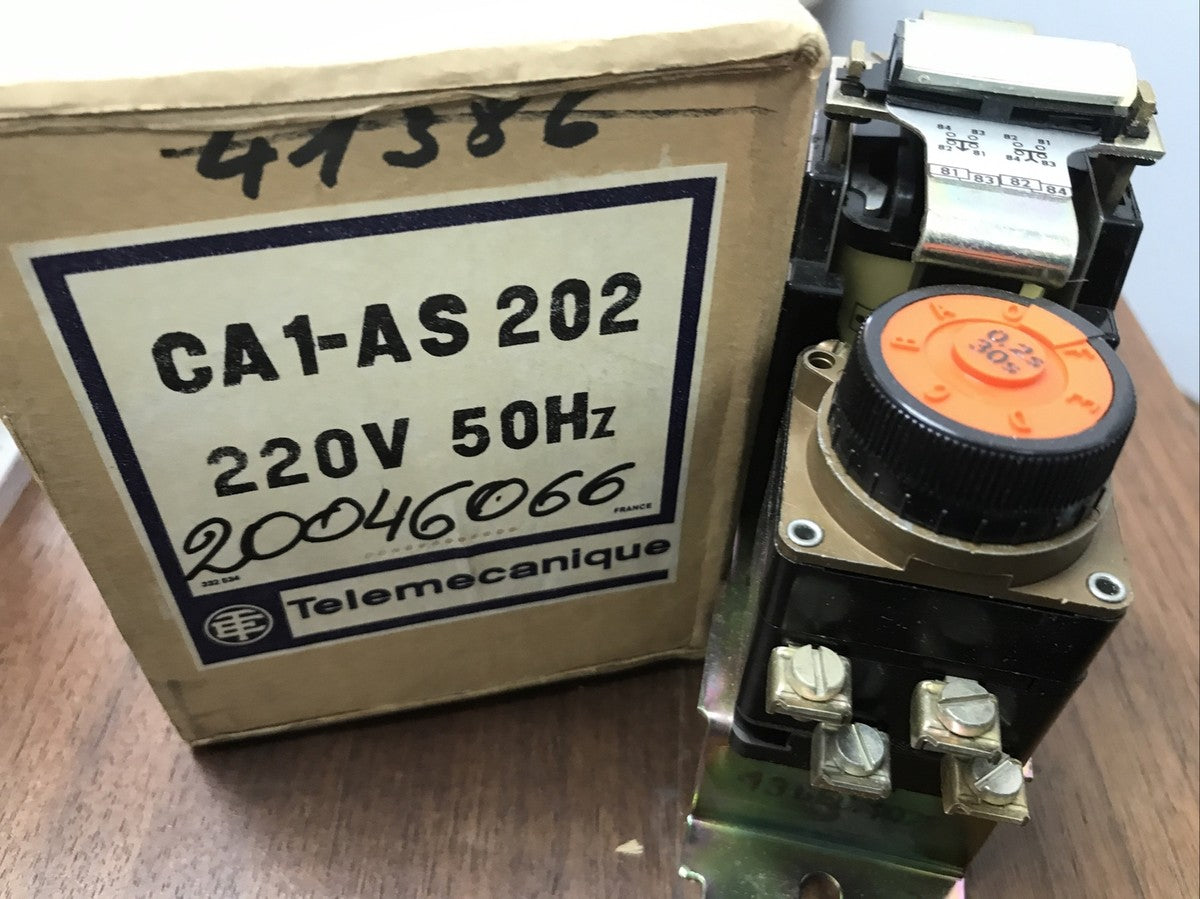 (NEW) TELEMICANIQUE CA1-AS202 220V Time Delay Relay