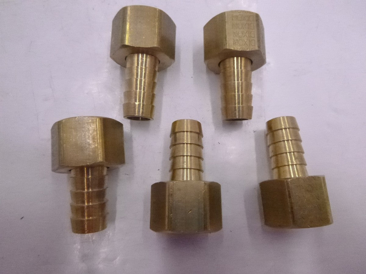 5 Pack 1040612C Dixon Valve Female Hose Barb 3/4 Female NPTF X 3/8 Hose ID