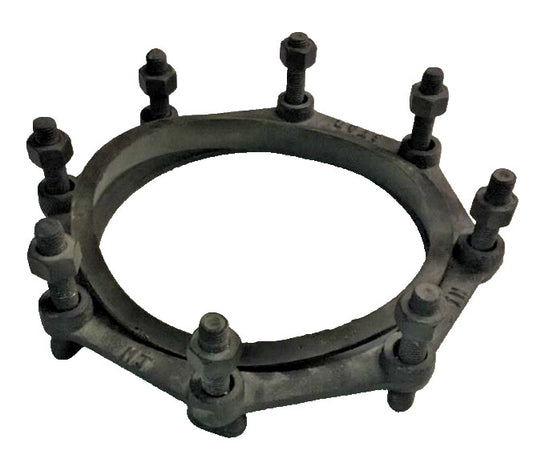 10" Mechanical Joint Ductile Iron Gland Flange / Star