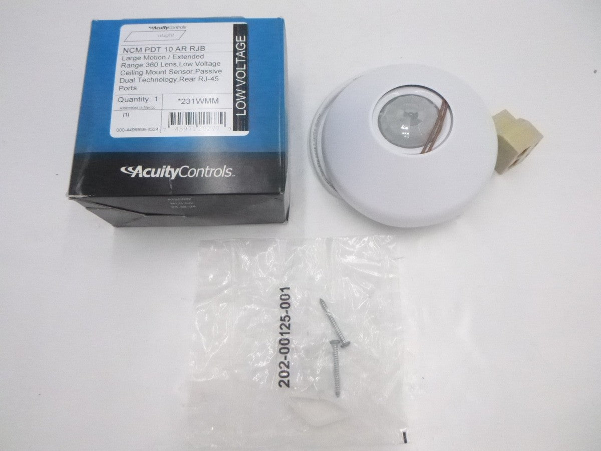 Acuity Controls Extended Range Sensor Switch NCM PDT 10 AR RJB Low Vol ...