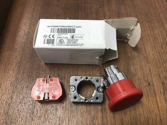 1 NEW AUTOMATION DIRECT GCX1131 EMERGENCY STOP PUSH BUTTON NIB