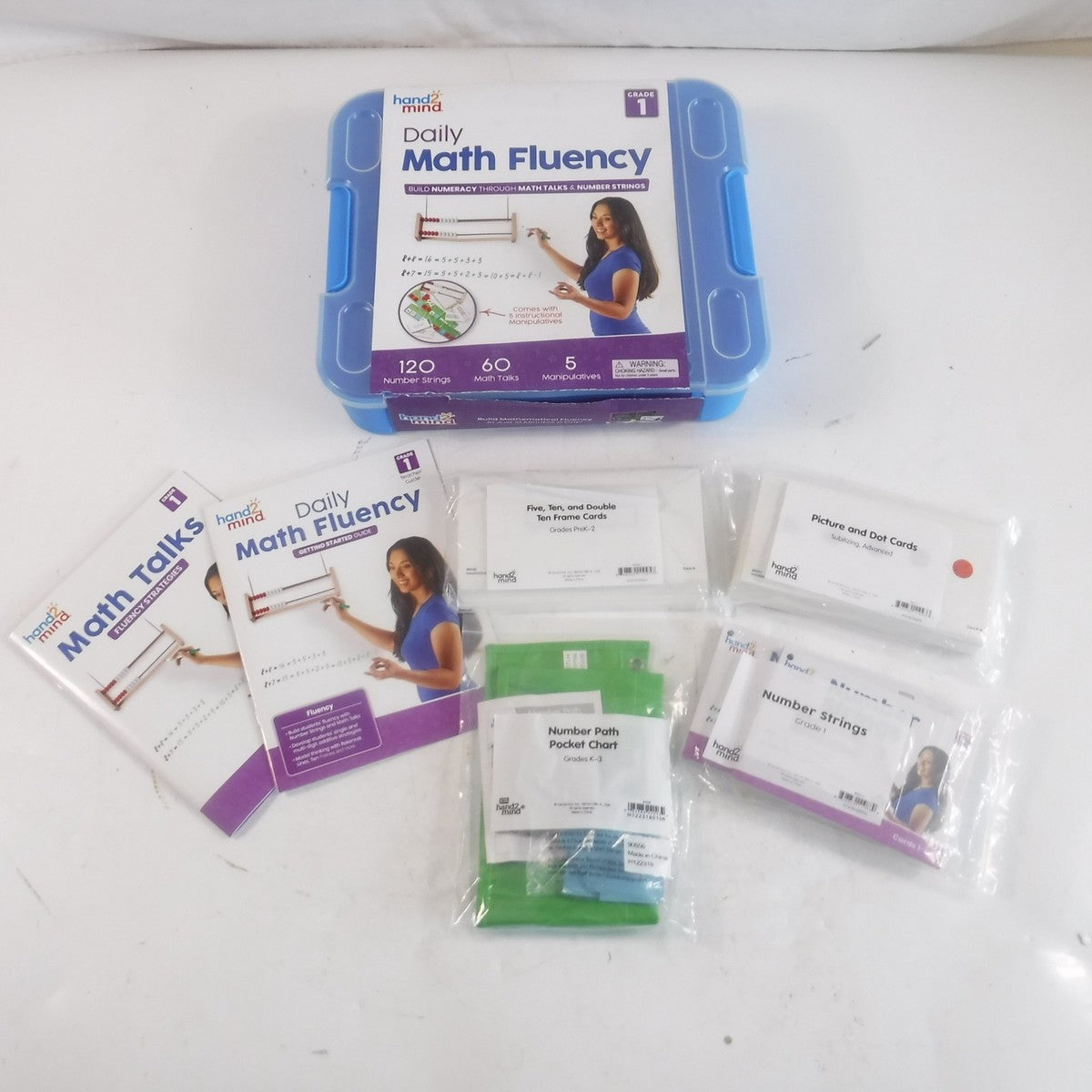 Hand 2 Mind 90561 Daily Math Fluency Kit for Grade 1 SEE DESC