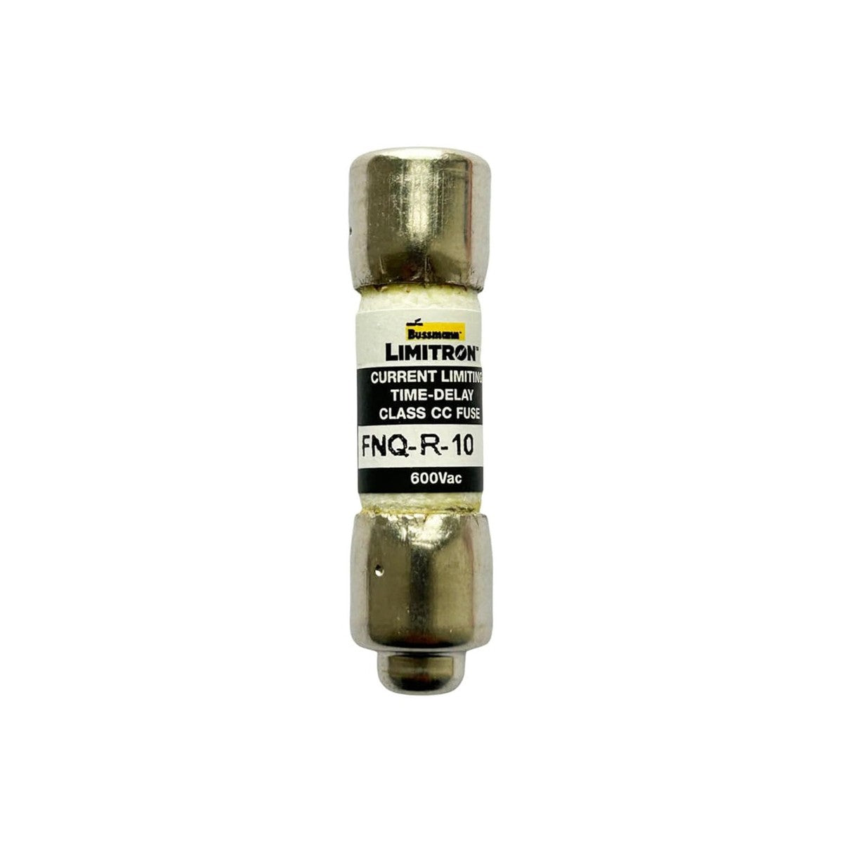 BUSSMAN FNQ-R-10 TIME DELAY 10 AMP FUSE 600 VAC LOT OF 10