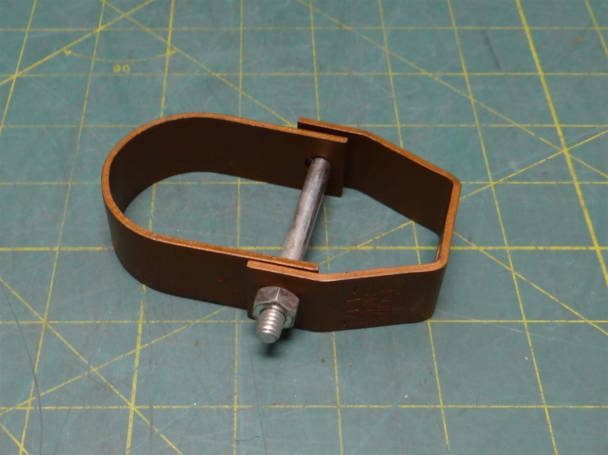 Eaton B-Line B3104CT 1-1/2" Dura-Copper Plated Steel Clevis Hanger, 3.75" Length