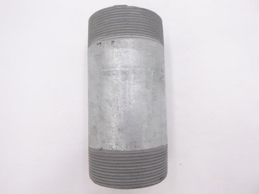 3-1/2" MNPT x 8" Galvanized Steel Conduit Pipe Nipples