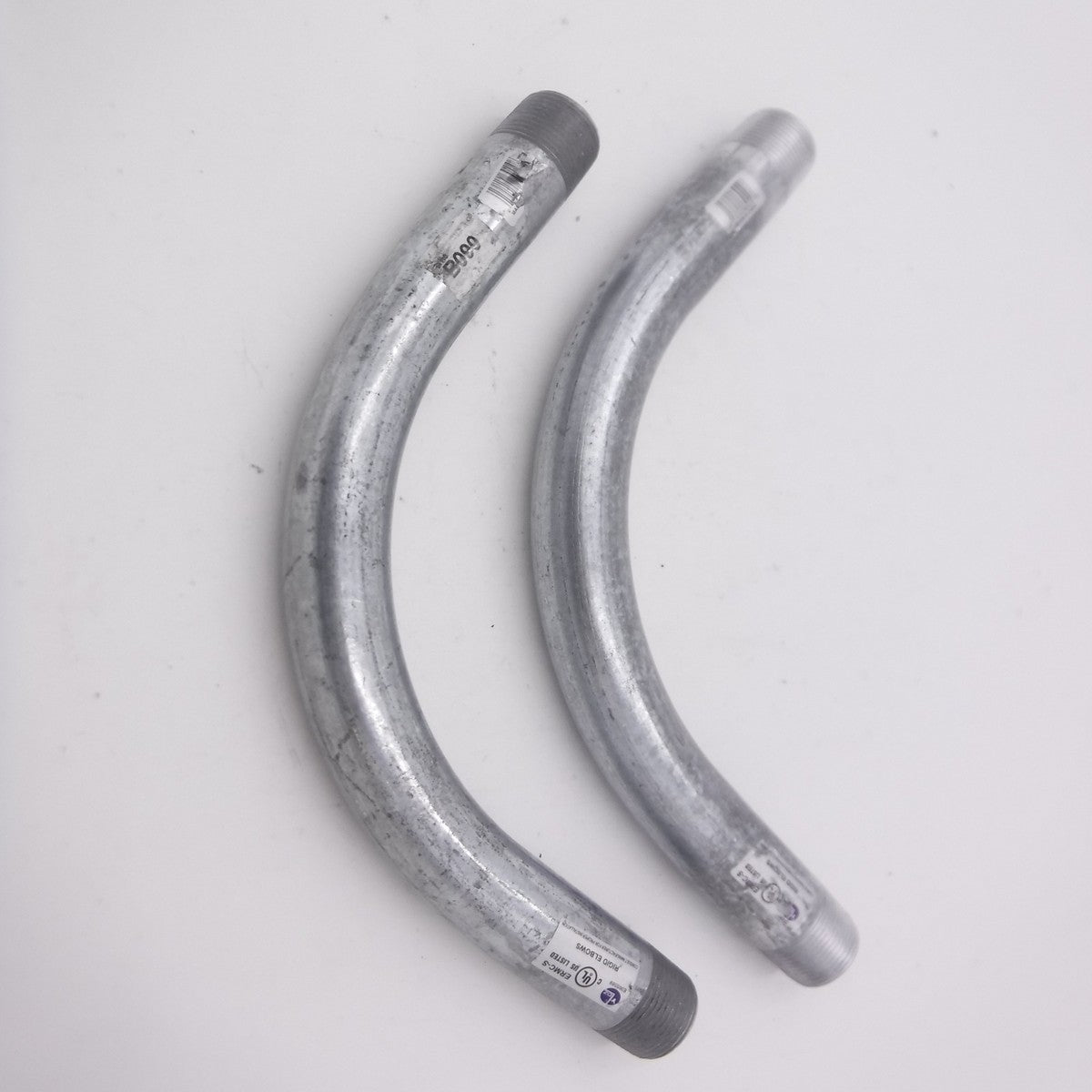 2 Pack Halex 1" Steel 90° Rigid Elbow Fitting 64110