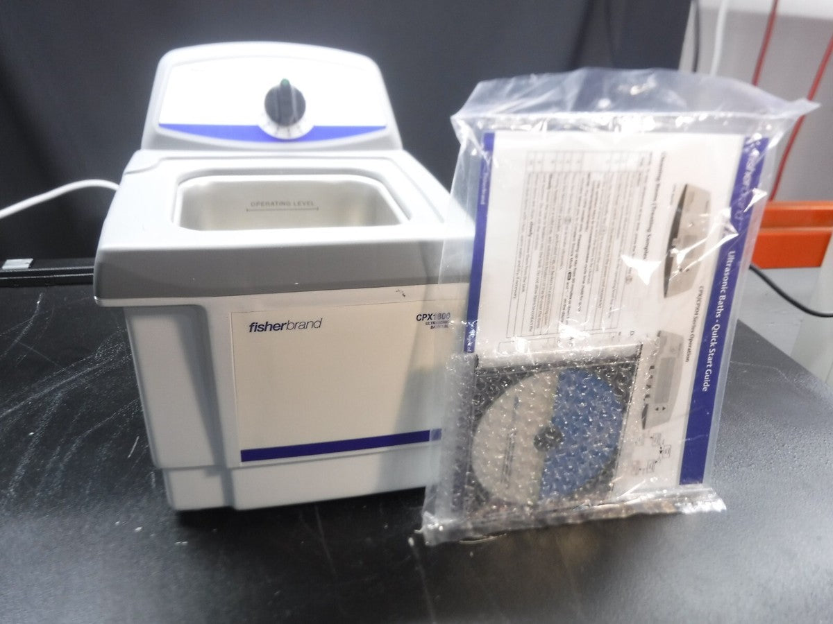 Fisherbrand CPX1800 EDP: CPX-962-116R Ultrasonic Bath 1.9L With Operators Manual