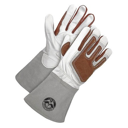 Bdg 60-1-1940-X2l 60-1-1940 Welding Gloves, Gauntlet Cuff, Wing Thumb, Premium