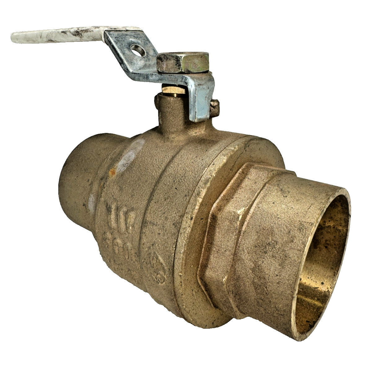 WATTS LFB6081G2 2" Bronze Full Port Ball Valve, Solder Ends, LEAD FREE (0450114)