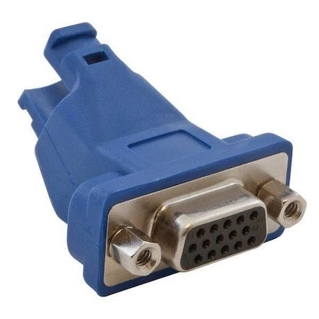 Hubbell Premise Wiring 15A6p1 Vga Connector,15-Pin To 8-Pin,Blue