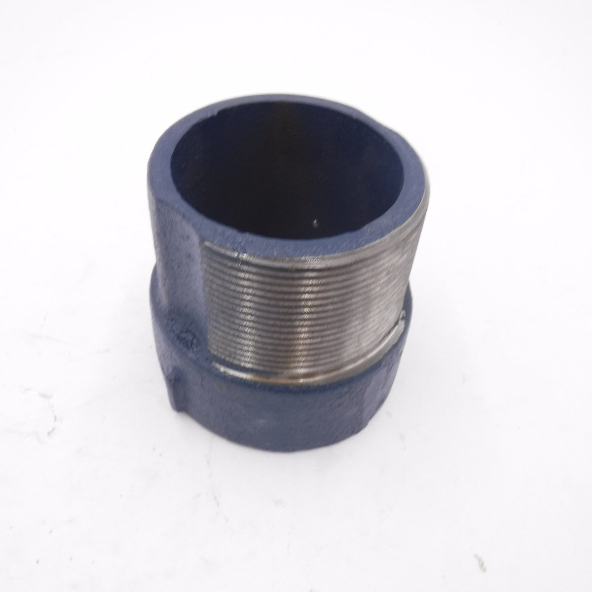 3-1/2" Cast Iron Spud Extender Male x Female for 3-1/2" Drain/Cleanout Spud