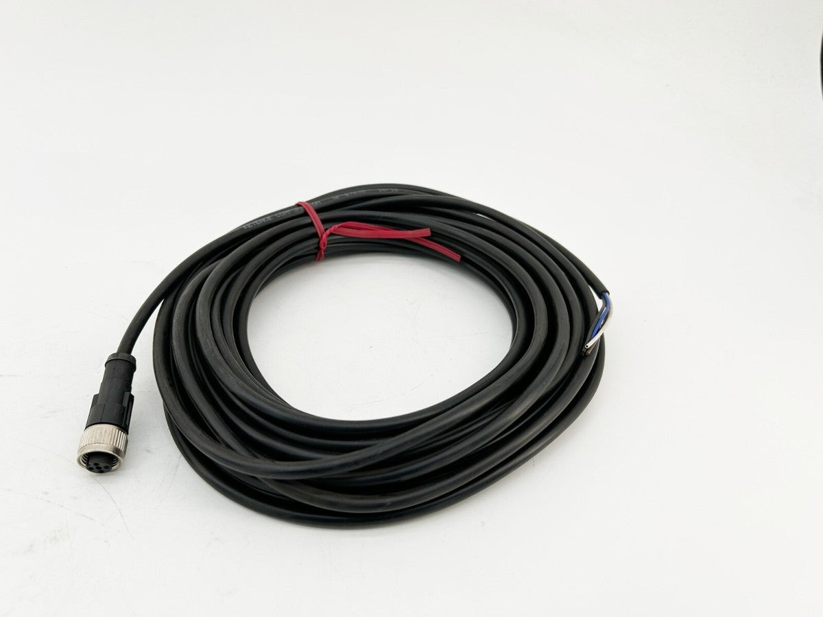 New Keyence OP-87635 M12 Straight Standard Connector Cable 10m Length - No Box