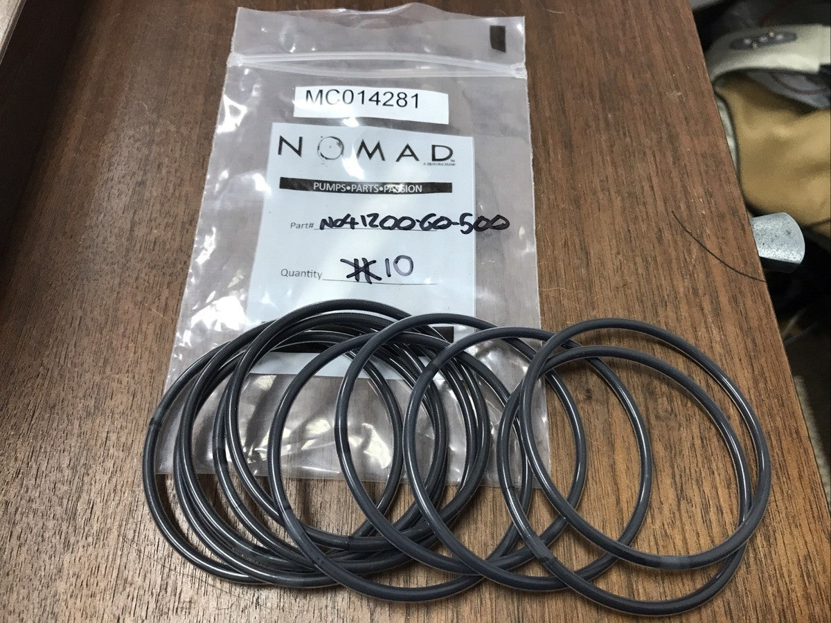 Lot Of 10 Nomad For Wilden Pump 04-1200-60-500 Encapsulated O-Ring N04120060500