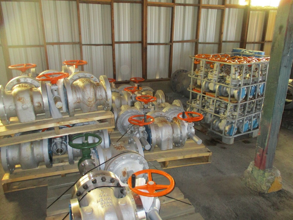 Cast Steel Gate Valve NEWAY G3R-WCB-8 3" 300 RF Flanged WCB Trim 8 OS&Y