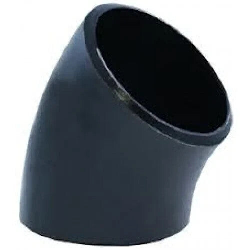 Elbow 45-Degree Grade WP9 Chrome 6" Schedule 40 Beveled End Weld Pipe Fitting